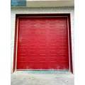 Alumínio personalizado ou porta de garagem seccional de aço galvanizada